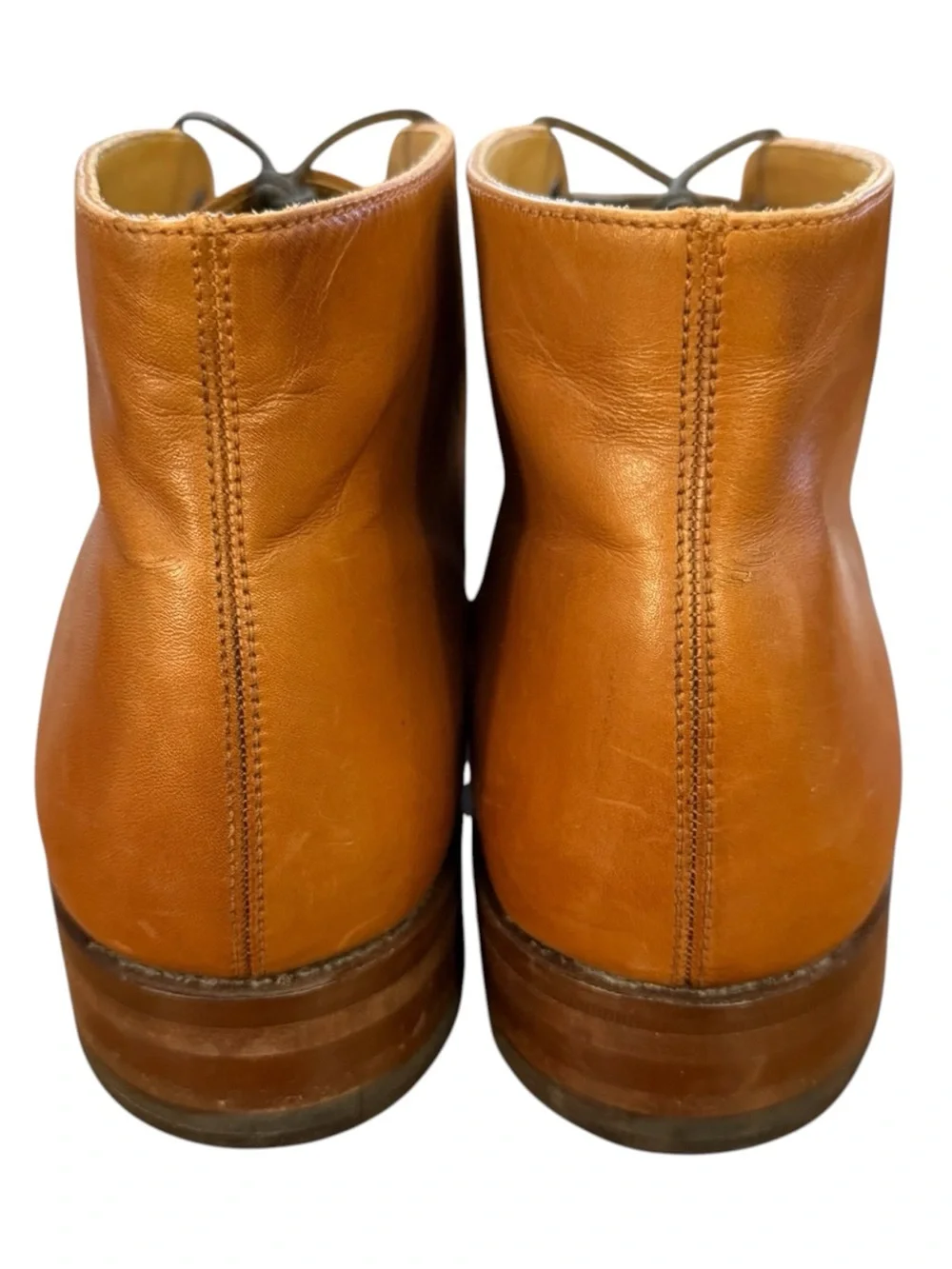Charles Tyrwhitt Made in England Tan Leather Chukka Boots UK 10 US 10.5/11